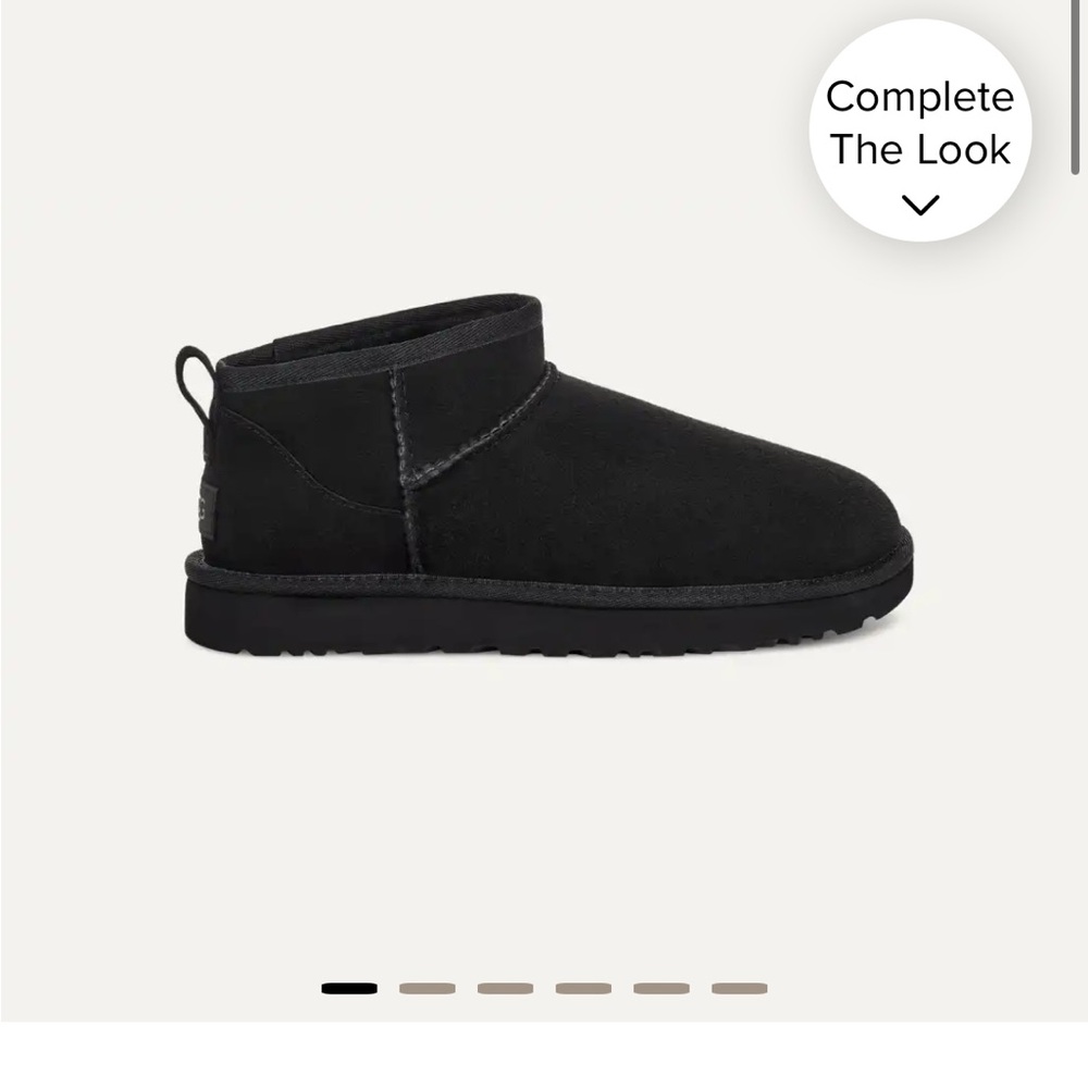Ankle Ugg Boots in Black